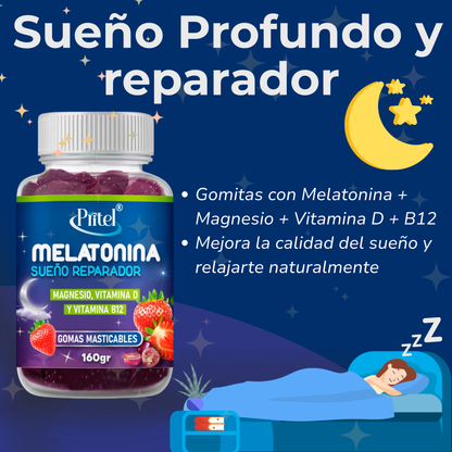 Gomitas de Melatonina – Dosis Ideal para un Sueño Profundo